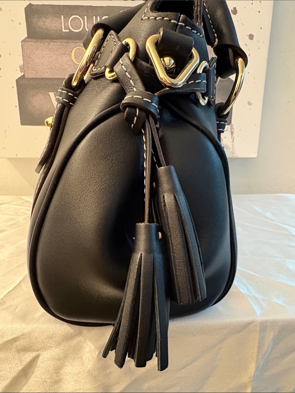 Dooney & Bourke Penrose satchel 30 with pocket - Picture 4 of 12